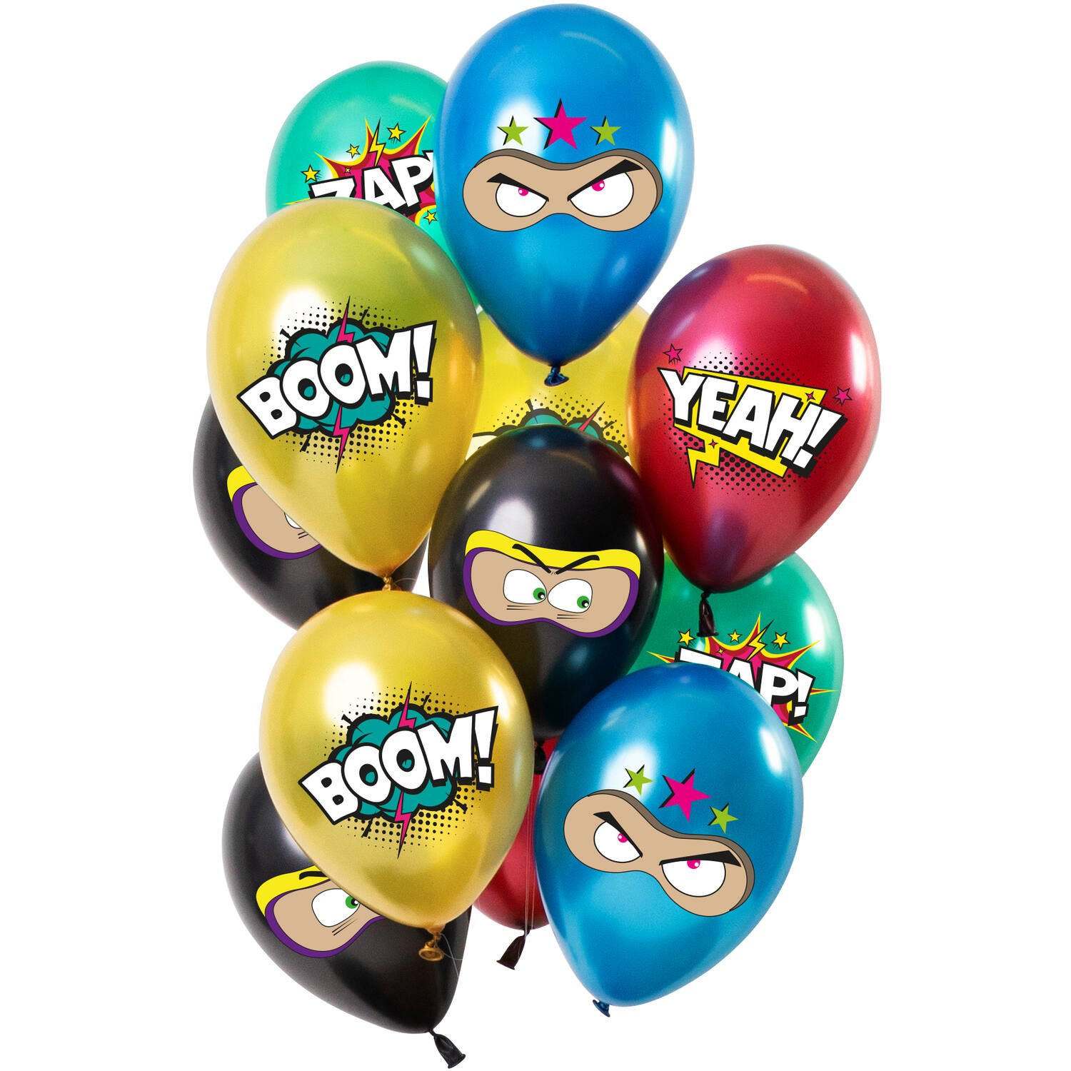 Birthday Hero ballonnen (12 st)